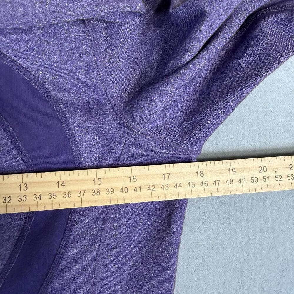 Lululemon In Stride Jacket Womens 6 Heather Purple Full Zip Stretch Gym Yoga - Picture 5 of 8